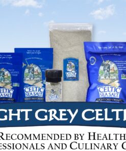 Light Grey Celtic Sea Salt Resealable Bags – Additive-Free, Delicious Sea Salt, Perfect for Cooking, Baking and More - Gluten-Free, Non-GMO Verified, Kosher and Paleo-Friendly, 16 Ounce (Pack of 2) 16 Ounce (Pack of 2) 23 71NCxzkiPUL