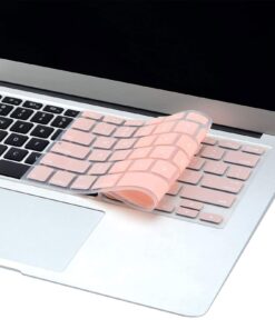 MOSISO Silicone Keyboard Cover Compatible with MacBook Air 13 inch A1466 A1369 2010-2017&Compatible with MacBook Pro 13/15 inch (with/Without Retina Display, 2015 or Older Version), Rose Quartz 25 71NEiuHS8pS