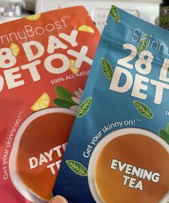 SkinnyFit Detox Tea: All-Natural, Laxative-Free, Supports A Healthy Weight, Helps Reduce Bloating, Natural Energy, Supports Immune System, Vegan, 28 Servings 28 71NH1zpe3nL