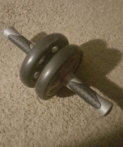 Elite Sportz Ab Roller Wheel - Gym & At Home Ab Workout Equipment with 2 Wheels to Exercise Core Abdominal Muscles - Strength Training Accessories for Abs 31 71NHsBphWhL