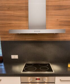 KOBE RAX2130SQB-WM-1 Brillia 30-inch Wall Mount Range Hood, 3-Speed, 750 CFM, Fits Ceiling Height 7'-8.5', Stainless steel 11 71NIJplbvLL