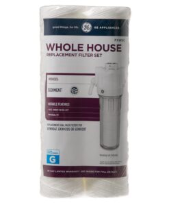 Alternative view of GE FXWSC Whole House Water Filter | Replacement for Water Filtration System | NSF Certified: Reduces Sediment, Rust & Other Impurities from Water | Replace Every 3 Months for Best Results | 2 Filters 1 Count (Pack of 2)