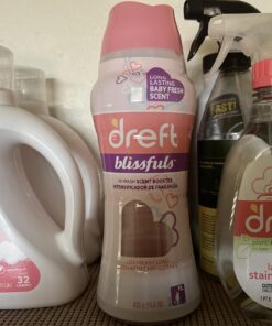 Dreft Stage 1: Newborn Hypoallergenic Baby Laundry Detergent Liquid Soap (HE), Natural for Baby, Newborn, or Infant, 46 Fl Oz (Pack of 2) 33 71NJBP5OBL