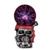 ANQIA Plasma Ball Lamp Touch Sensitive,Party Magical Electrostatic Red Color Crystal Ball for Christmas (Skull) 6 71NJT 2 WJL
