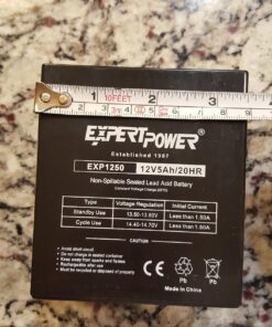 ExpertPower EXP1250 12V 5Ah Home Alarm Battery with F1 Terminals 39 71NKUt MnZL