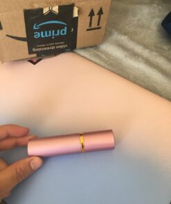 SABRE Lipstick Pepper Spray, Protect Against Multiple Threats with 12 Bursts, UV Marking Dye, The Most Discreet Pepper Spray Design, Pink 46 71NKvW0rCIL