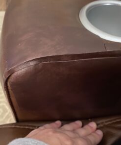 ONine Leather Repair Patch,Self-Adhesive Couch Patch,Multicolor Available Scratch Leather 8X11 Inch Peel and Stick for Sofas, Car Seats Hand Bags Jackets(New Dark Brown) 8" x 11" New Dark Brown 41 71NLKR33mPL