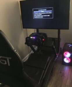 Next Level Racing F-GT Racing Simulator Cockpit. Formula and GT racing simulator cockpit compatible with Thrustmaster, Fanatec, Moza Racing on PC, Xbox and PS 43 71NLweC8jfL
