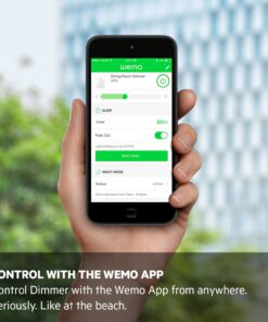 WeMo (F7C059) Dimmer Wifi Light Switch, Works with Alexa, the Google Assistant and Apple Homekit 29 71NM0YmZSML