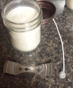 EricX Light 100 Piece Cotton Candle Wick 6" Pre-Waxed for Candle Making,Candle DIY 32 71NMEqaabxL