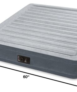 Intex Comfort Plush Mid Rise Dura-Beam Airbed with Built-in Electric Pump, Bed Height 13", Queen 27 71NMcccN9vL