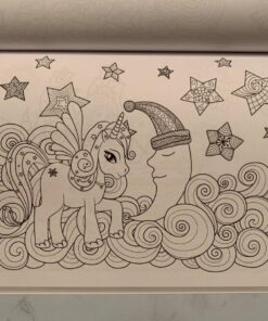 Unicorn Coloring Book: For Kids Ages 4-8 (US Edition) (Silly Bear Coloring Books) 25 71NNJSNBKyL