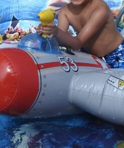 Intex Water Gun Plane Ride-On, 52" x 51", for Ages 3+, 1 Pack (Colors May Vary) 28 71NO30h8ahL