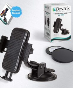 Bestrix Phone Car Holder for Dash & Windshield | Car Phone Holder Mount for Dashboard Compatible with iPhone 11Pro Xr Xs XS MAX X 8 8Plus 7 6Plus Galaxy Note S7 8 9 10 & All Smartphones up to 6.5" 20 71NOdRrkiaL