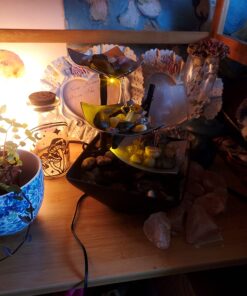 Homedics Tabletop Water Fountain, Home Décor Soothing Sound Machine - Automatic Pump, Deep Basin & Natural River Rocks. Indoor Zen Relaxation for Office, Living Room, or Bedroom, 8.25” Tall 33 71NP1V6JLdL