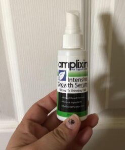 Intensive Biotin Hair Growth Serum - Spray - Hair Loss, Receding Hairline & Pattern Baldness Treatment For Women & Men With Thinning Hair - Dht Blocker - Sulfate-Free by Amplixin (2oz) Biotin Serum 34 71NPGxfZEL 3