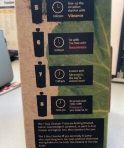 LEMONKIND 1-Day CORE Cleanse: Kickstart Weight Management & Banish Bloating - Effortless Detox with Plant-Based, Non-GMO and Gluten-Free Juices - 8 Refreshing Flavors Core Cleanse (1 Day) 51 71NPQa25npL