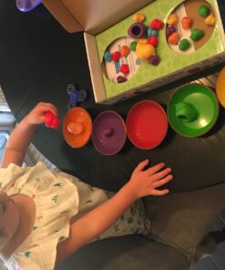 Learning Resources Birds in a Nest Sorting Set, Fine Motor Set, Color Sorting Set for Toddlers, 36 Pieces, Ages 3+ 16 71NPRAY8SOL