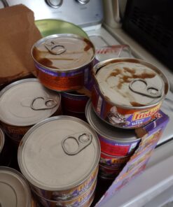 Purina Friskies Gravy Wet Cat Food , Meaty Bits - (24) 5.5 oz. Cans Chicken Dinner In Gravy, Gourmet Grill In Gravy, Beef In Gravy 5.5 Ounce (Pack of 24) 43 71NPoEUY PL