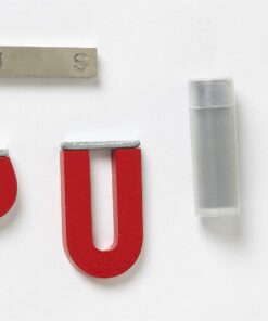 Dowling Magnets Alnico Magnet Science Kit. Magnets for Kids Including 2 Horseshoe Magnets, 1 Bar Magnet, Iron Filings and Iron Shapes for Fun Science Experiments. Item 731009. Ages 8+ 11 71NQO2TmgWL