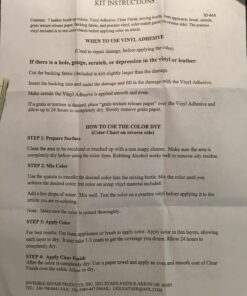 Leather Touch Up Recolor Kit 30 71NQRhJR6dL