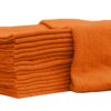 Nabob Wipers Auto Mechanic Shop Towels 25 Pack Shop Rags 100% Cotton Size 14"x14" Commercial Grade (25 Pack, Orange) Orange 25 71NQY7CUPaS