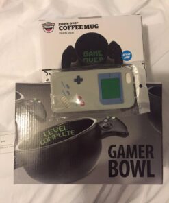 BigMouth Inc. Game Over Coffee Mug, Ceramic Gamers Cup, Holds 14 Oz., Perfect for Coffee, Tea 46 71NR5O8PZdL