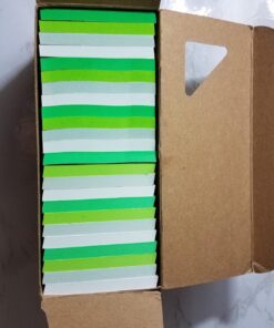 Post-it Super Sticky Recycled Notes, 3x3 in, 24 Pads, 2x the Sticking Power, Poptimistic, Bright Colors, 30% Recycled Paper (654-24SST-CP) 43 71NRVlaLExL