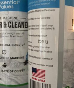 Descaling Solution (4 Uses) Coffee Machine Descaler Cleaner | Compatible with Breville Keurig Nespresso Delonghi & More | Liquid To Descale Automatic Coffee Makers & Espresso Machines 8 Fl Oz (Pack of 2) 32 71NRXxlOAUL