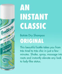 Batiste Dry Shampoo, Original Fragrance, 6.73 Fl Oz,Pack of 3 6.73 Fl Oz (Pack of 3) 38 71NS3q20fnL