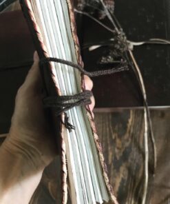 AzureGreen DOUBLE DRAGON Blank Page BOOK Handcrafted Leather Writing Unlined 5 x 7 JOURNAL (Brown) 43 71NSHEjiE8L