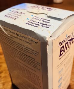 Retainer Brite Tablets for Cleaner Retainers and Dental Appliances - 96 Count 96 Count (Pack of 1) 29 71NStfYQbL