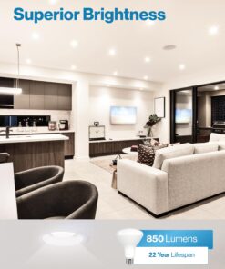 Alternative view of Sunco 6 Pack BR30 Light Bulb LED Indoor Flood Lights 3000K Warm White 850 Lumens E26 Base, 25,000 Lifetime Hours, Interior Dimmable Recessed Can Light, 11W Equivalent 65W