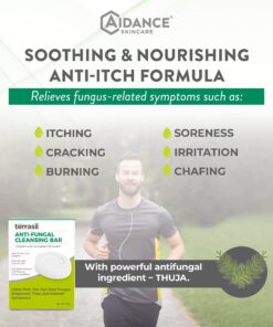 Terrasil Anti-Fungal Medicated Cleansing Bar 75g 12 71NYqjRi 1L