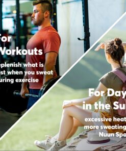 Nuun Sport + Caffeine Electrolyte Tablets for Proactive Hydration, Mixed Flavor Box, 4 Pack (40 Servings) Mixed flavors 10 Count (Pack of 4) 15 71NZJnAsjTL