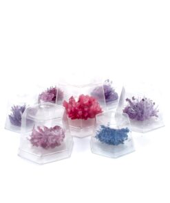 4M 7 Crystal Growing Science Experimental Kit with Display Cases - Easy DIY STEM Toy Lab Experiment Specimens, Educational Gift for Kids, Teens, Boys & Girls 7 Crystals 67 71NadH2sTRL