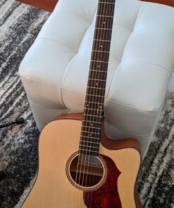 Donner Acoustic Guitar Kit for Beginner Adult Teen Full Size Cutaway Acustica Guitarra Starter Bundle Set with Bag Strap Tuner Capo Pickguard Pick, Right Hand 41 Inch Natural, DAG-1C/DAD-110C 41 71NbUrouWYL