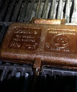 Rome's Double Pie Iron with Steel and Wood Handles, 1605 39 71NcBu1P7IL