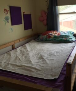 Epica Premium Ultra Plus Waterproof Sheet Protector Bed Pad, Under-pad, Quilted, Waterproof, and Washable, 34" x 52" for Children or Adults with Incontinence (1-Pack) 34x52 Inch (Pack of 1) 24 71Nd1csipIL