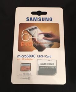 Samsung EVO 64GB 48/MB/s Micro SDXC Memory Card with Adapter up to (MB-MP64DA/AM) 46 71NdW03YfyL