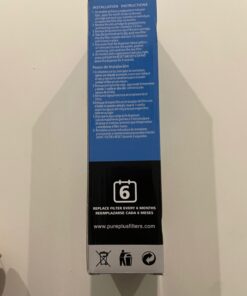 PUREPLUS DA29-00020B Replacement for Samsung DA29-00020A/B, DA29-00020B-1, RF28HMEDBSR, RF263BEAESR, RFG297HDRS, HAF-CIN/EXP, RF4287HARS, RF28HFEDBSR, 469101, RWF0700A Refrigerator Water Filter, 4PACK 40 71NdqqkxyUL