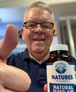 Premium Natural Sleep Aid for Adults - Effective Relief - Non Habit Forming - Wake Up Feeling Refreshed - Proprietary Blend with Melatonin, Tryptophan, Magnesium, Valerian, Chamomile & More - 60 Veg 28 71Ne ldvpJL