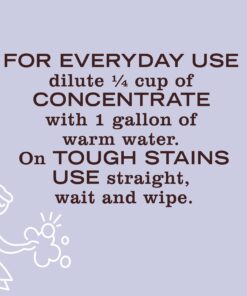 Mrs. Meyer's Multi-Surface Cleaner Concentrate, Use to Clean Floors, Tile, Counters, Lavender, 32 fl. oz - Pack of 2 32 Fl Oz (Pack of 2) 23 71Ne6eQ8ZZL