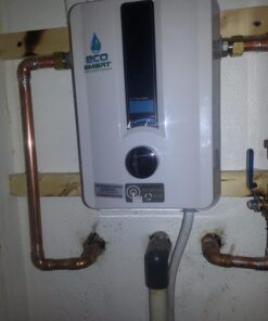 EcoSmart ECO 8 Tankless Water Heater, Electric, 8-kW - Quantity 1, 12 x 8 x 4 36 71NfAzY6LaL