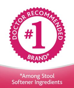 Dulcolax Pink Stool Softener, Docusate Sodium, 100 mg Soft Gel Tablets, 25 Count 15 71NfDN7TuUS