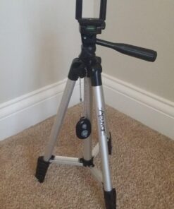 Acuvar 50" Smartphone/Camera Tripod Fits All Smartphones iPhone 12 Max, 11 Pro Max, 11 Pro, 11, Xs, Max, Xr, X 8, 8+, 7, 7 Plus, Android Note 10 (Universal Mount + Remote) Universal Mount + Remote 76 71Ni KvQDdL