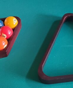 FELSON BILLIARD SUPPLIES Mahogany Stain Triangle and Diamond Billiard Ball Racks 18 71NijeBwIUL