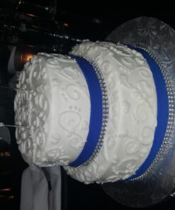 Ella Celebration Mr and Mrs Wedding Cake Topper Rhinestone Monogram Decoration Cake Toppers Mr & Mrs (Silver) Silver 37 71NjkvyLg0L