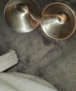SILVERETTE The Original Silver Nursing Cups, Silverettes Metal Nipple Covers for Breastfeeding, Nursing Shield, 925 Silver Nipple Cover Guards, Soothe and Protect Sore Nipples -Made in Italy Regular 25 71Nk2zzFtxL