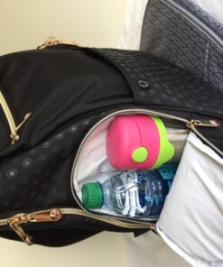 Fisher-Price Fashion Diaper Backpack with Fastfinder Pocket System Black 17 71NkHk1iwLL